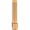Ekena Millwork Eugene Smooth Timber Gable Bracket, Western Red Cedar, 60"W x 32"H x 5 1/2"D x 5 1/2"F, 13/12 Pitch GBW060X32X0606EUG00SWR - alternate 3
